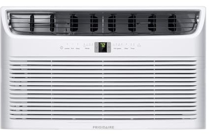 Frigidaire 230V 10000 BTU Wall Air Conditioner with Dehumidifier, Fan & Remote Control, Quiet Energy Efficient Wall Mounted AC Unit for Home Cooling, Cools Small Rooms Up To 450 Sq Ft
