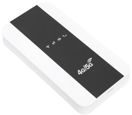 Bewinner 4G/5G WiFi Hotspot, Entsperrtes USB -WLAN -Modem mit SIM -Kartensteckplatz, Tragbarer Reiserouter für Smartphone -Tablet -Laptop, Unterstützt 150 (US Version)