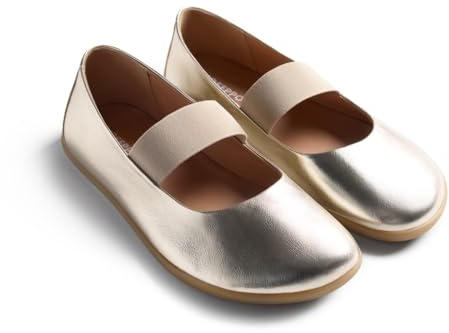 GIOSEPPO MALAKISI, Zapatos Planos Mary Jane Mujer, Platino, 41 EU