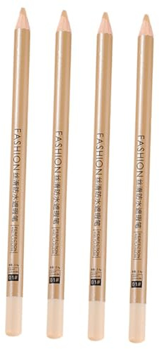 SMASOLO Crayons Correcteurs Maquillage 4 Pcs 1 Ivoire Camouflage Taches Cicatrices Contour Yeux pour Voyage Quotidien Style Aléatoire