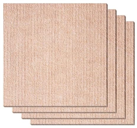 LSUAOSSUE Moqueta autoadhesiva, Losetas de Alfombra Autoadhesivas (Paquete de 4) Multicolor en Varios tamaños(Camel,30 * 30cm/12 * 12in)