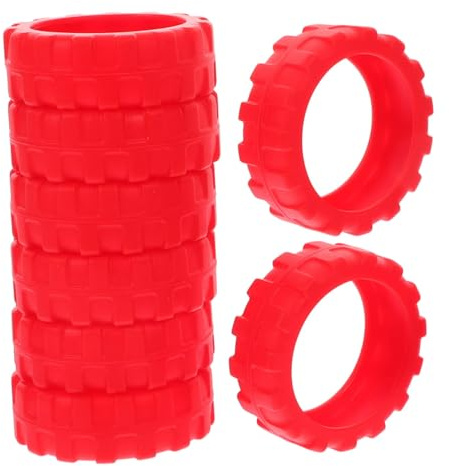 Milisten 8 Pezzi Copriruota in Silicone Morbido per Valigie Grandi 55-68 Mm, Protezione Antiscivolo e Silenziosa per Ruote Bagagli, Accessori Viaggio Resistenti e Facili da Installare