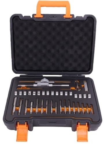 Gear4Garage Tap and Die Set 40 Piece Metric Thread Cutting Workshop Tool Kit