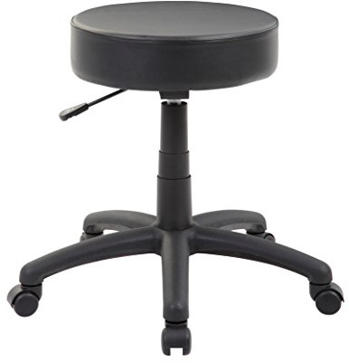 Boss Office Products Chairs Stools, Normal Height, Black (B210V-BK)