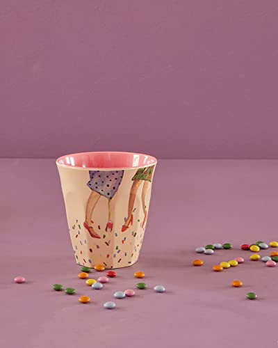 Taza de melamina – Natural – Dancing Legs Print