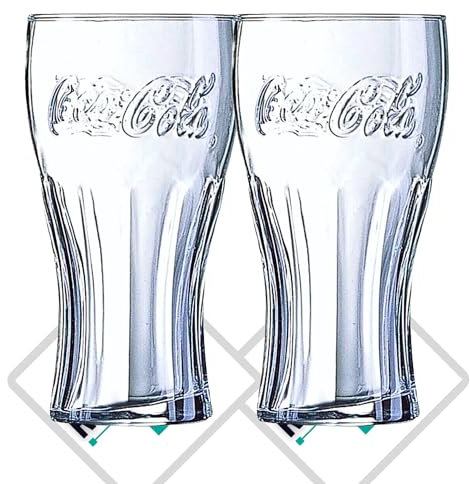 Roxley Cola X2 - Vasos de pinta grandes de 623.7 g