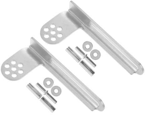 Veemoon 2sets Refrigerator Hinge Kit Flush Door Hinges Fridge Parts for Kitchen Cupboard