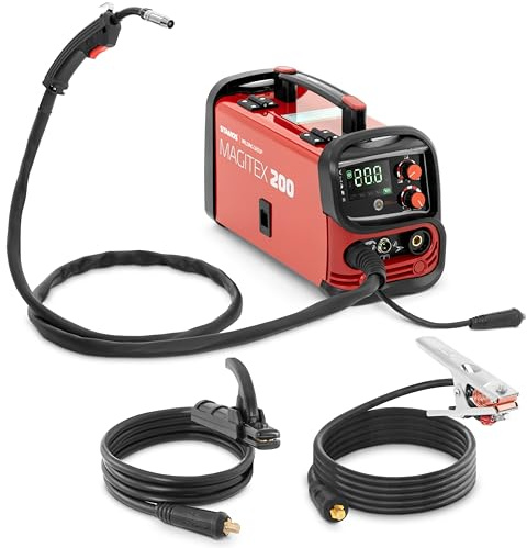 Stamos Germany MAGITEX 200 Poste à souder MIG MAG - 160 A - facteur de marche 60% - TIG Liftarc - MMA - Flux Poste à souder TIG MIG