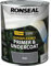 AMK® Ronseal Super Flexible Wood Primer & Undercoat 750ml Grey Crack Resistant and Peelproof Ideal for Smooth Outdoor Wood
