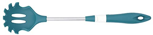 Utensili da in Silicone Isolamento Termico Anti Scottatura Impugnatura Comoda per Cucinare Verde (Noodles-Verde)