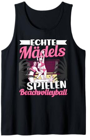 Beachvolleyball Beachvolleyballerin Tank Top