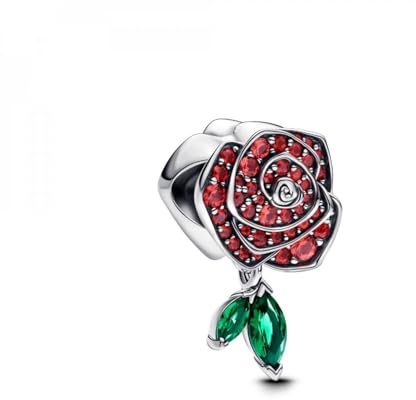 Pandora Momente Charme 793201C02 Blühende Rosa