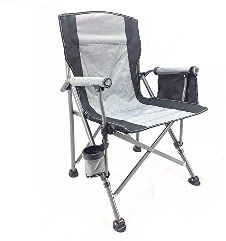 BK&MF Outdoor Folding Portable Camping Stuhl, Liegender Klappstuhl Bequemer Stabiler Kompakter Strand Camp Stuhl für Lagerung und Reise,D,90x58x58cm(35x23x23inch)