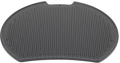 Morsø Forno EL Medio Plancha Grill Plate, Gusseisen, Anthrazit-Grau | Beidseitig verwendbare Grillplatte mit Grillrillen zum Braten von Fleisch oder Gemüse auf dem Forno EL Medio Elektrogrill