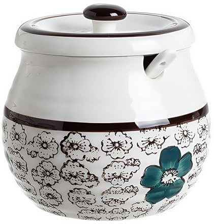 Zuccheriera grande con coperchio e cucchiaio, 700 ml, zuccheriera in ceramica, tinta unita, per bar