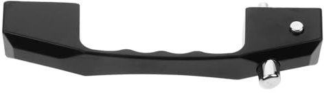 FOMIYES Manija de Ventana Corredera Antirrobo Negra, Manija de Tracción para Ventana de Vidrio y Balcón, Pieza de Repuesto Resistente para Puertas Corredizas, Instalación Fácil para Hogar