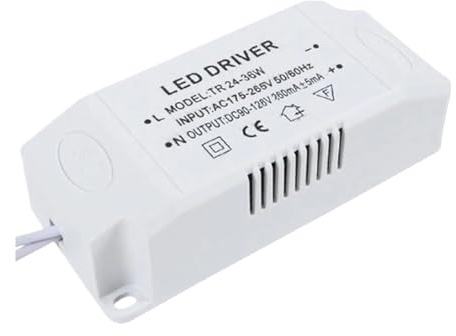 MAMA'S PEARL Transformateurs d'éclairage Pilote LED 24-36W AC180-265V DC 90-140V Pilote de lampe de plafond LED Convertisseur d'alimentation non isolé Ballasts