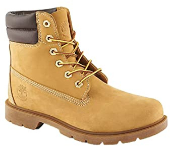 Timberland Linden Woods 6 Inch WR, Stivali Donna, Marrone Wheat Nubuck, 38.5 EU
