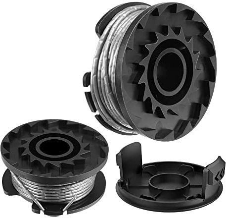 Moritale Fadenspulen für BOSCH EasyGrassCut 18 23 26 Art 23 26 Rasentrimmer Spulen Fadenschneider (BOSCH F016800569 / F16800385, 2 Stücke)