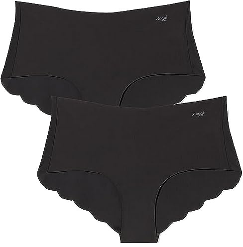 Sloggi Women's sloggi ZERO Microfibre 2.0 H Short 2P, BLACK