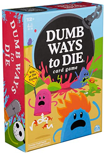 Dumb Ways to Die Card Game Based on the Viral Video, Card Games for Adults | Party Games | Adult Games | Fun Games, for Families & Kids Ages 12 and up