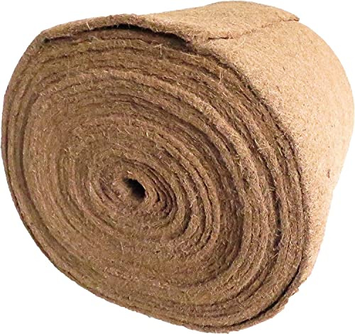 Nager-Teppich aus 100% Kokosfasern, 0,5 x 10 m, ca. 7mm dick, insg. 5m² (EUR 9,18 /m²),Kokosmatte, Nagermatte als Käfig Bodenabdeckung, für alle Kleintiere, Nagerteppich, Kokosfasermatte