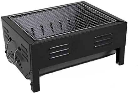 Parrilla de Gas Barbacoa portátil Parrilla de carbón Parrillas pequeñas para Barbacoa al Aire Libre Camping Picnics Estufa de Barbacoa Kit de Herramientas para Hornear con sartén
