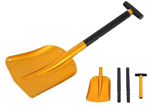 Wudaizhi Retractable Outdoor Snow Aluminum Alloy Ice Winter Snow Remover Tool Camping Garden Folding Survival Tools