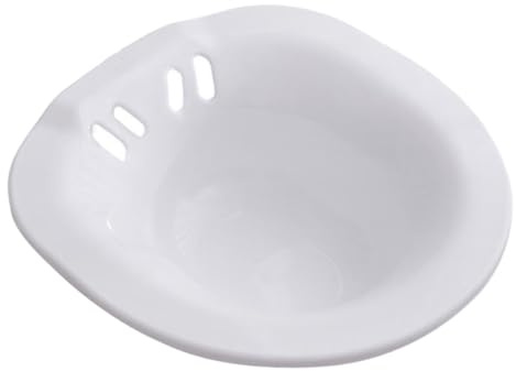 Gatuida Sitzbadbecken Damen Hockbecken Mit Hohem Tragvermögen Ergonomisch Für Toiletten Wandhängend Ohne Bücken Zur Pflege Nach Dammschnitt