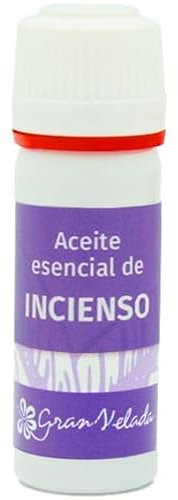 Gran Velada - Aceite Esencial de Incienso Puro 100 ml para Aromaterapia y Cosmética | Ideal para Pieles Secas y Maduras | Tonificante y Reafirmante | Antinflamatorio y Relajante