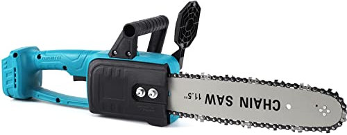 Sierra inalámbrica, Sierra eléctrica sin escobillas de 12 pulgadas, sierra de registro inalámbrica de mano, motosierra de corte for carpintería for batería de 18V,para cortar madera y metal