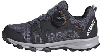 Adidas Unisex niños Terrex Agravic Boa Rain.RDY Trail Running Shoes, Pure Teal/FTWR White/Core Black, 36 EU