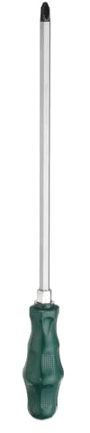 QUARKZMAN PH3 Tournevis Phillips Tournevis Cruciforme #3 13.8 Magnétique Tournevis de Démolition 9.8 CR-V avec Poignée Ergonomique pour Réparations DIY, Vert