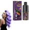 Hair Dye Shampoo, Shampoo Colorante per Donna, Black Hair Dye shampoo 3 in 1, shampoos colorante per Donna Uomo, colorante Capelli Istantaneo, shampoos Capelli Colorati, 100ml (Viola)