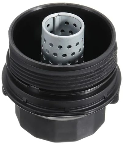 NEGRO Bouchon de boîtier de filtre à huile de voiture, nouveau, universel, adapté for Toyota, adapté for LEXUS, Black Scion, Assembly 15620-37010, filtre à huile dans le couvercle du réservoir de voit