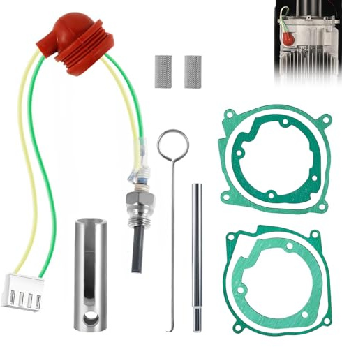 NICEWAT 12 V 2 KW 5 KW 8 KW Kit di Riparazione per Candelette, 10 Pezzi Kit Ceramico Riscaldatore da Parcheggio con Candelette, Accessori per Riscaldamento Diesel per Riscaldamento Ad Aria,Diesel