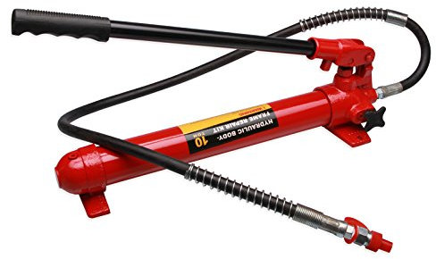 Hydraulik Handpumpe mit Pumpstange 10 to. für Richtsatz Spreizer Druckzylinder