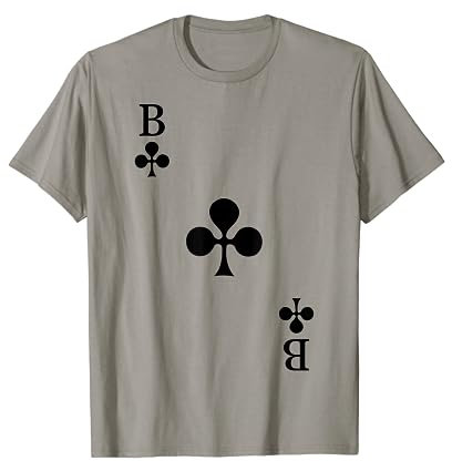 Spielkarte Kreuz Bube Kartenspiel Fasching Karneval Kostüm T-Shirt