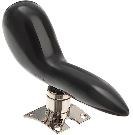 Fagott Handgelenkstütze aus Abs und Metall 1 Stück Schwarz | Handauflage mit Ergonomischer Form, zur Entlastung von Arm und Handgelenk, Bassoon Zubehör