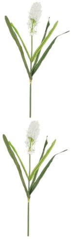 PRETYZOOM 2stücke Künstliche Hyazinthe Realistische Dekoration Für Zuhause Büro Und Hochzeiten Handgefertigte Kunstblumen Für Romantische Arrangements Ohne Blütenknospen
