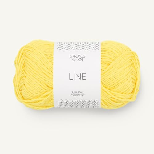 SANDNES GARN Line - Farbe: Lemon (9004) - 50 g/ca. 110 m Wolle