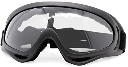 Motorradbrille Fahrbrille Motorrad Goggles Brille Outdoor Sports Ski Bike Motobike Moto Windschutzscheibe Brillen Outdoor Goggles Sonnenbrillen(Transparent)