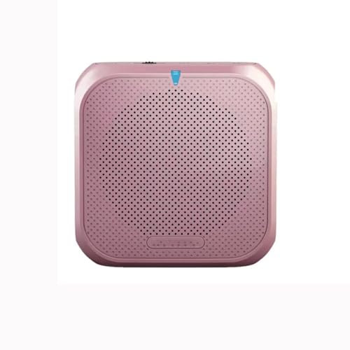 ZHCHAO Amplificador DE Voz inalámbrico portátil, megáfono potenciador con micrófono, Altavoz, MP3, formación de Profesores