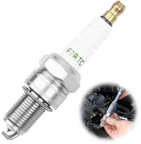 Zündkerze F7RTC Hochleistungs-Universeller Ersetzen für NGK Bosch Champion 14mm x 1,25mm Gewinde Hitzebeständig Für PKW Motorräder Gartengeräte 60 Jahre Erfahrung für 332/RN7YC 415/RN9YC 818/RN2C