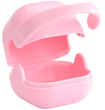 Generico Schnullertasche | Reise Nippeletui | Outdoor Nippeletui für Schnuller Nippeletui Schnullerbox Reise, Rosa, riferimento alla descrizione, Siehe Beschreibung