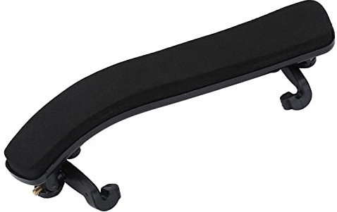 Poggiaspalla per Violino Confortevole e Regolabile Durevole, Poggiaspalla per Violino 4 Supporto per Poggiaspalla in Gomma Nera per Violino 3/4 4/4