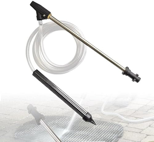 Trade-Shop Strahlrohr Düse Schlauch Sandstrahlen Nassstrahlen Set kompatibel mit Kärcher K2 K3 K4 K5 K6 K7 Hochdruckreiniger/mit Bajonett-Adapter