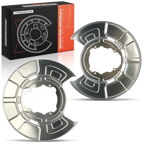 Frankberg 2x Garde-boue arrière à plaque d'ancrage 34216857981 | Compatible avec: X5 F15 F85, X6 F16 F86, X6 E71 E72, X5 E70