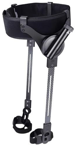 Bionic Body Power Walking Aids,Movimiento Natural Cadera/Rodilla,Peso Ligero,3 Niveles Ajustables,Funciona Sin Necesidad de Carga,Exoesqueleto para Caminar,Bothlegs-M