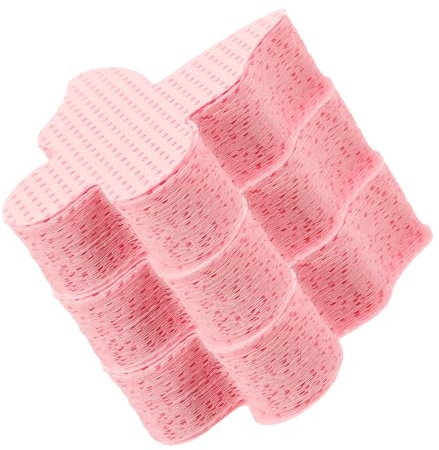 JOINPAYA Lingettes Dissolvantes pour Ongles 200 Pièces, Coton Doux Non Pelucheux, Format Voyage, Lingettes Démaquillantes Roses de Cœur, pour Enlever Vernis Semi-permanent et Nettoyer
